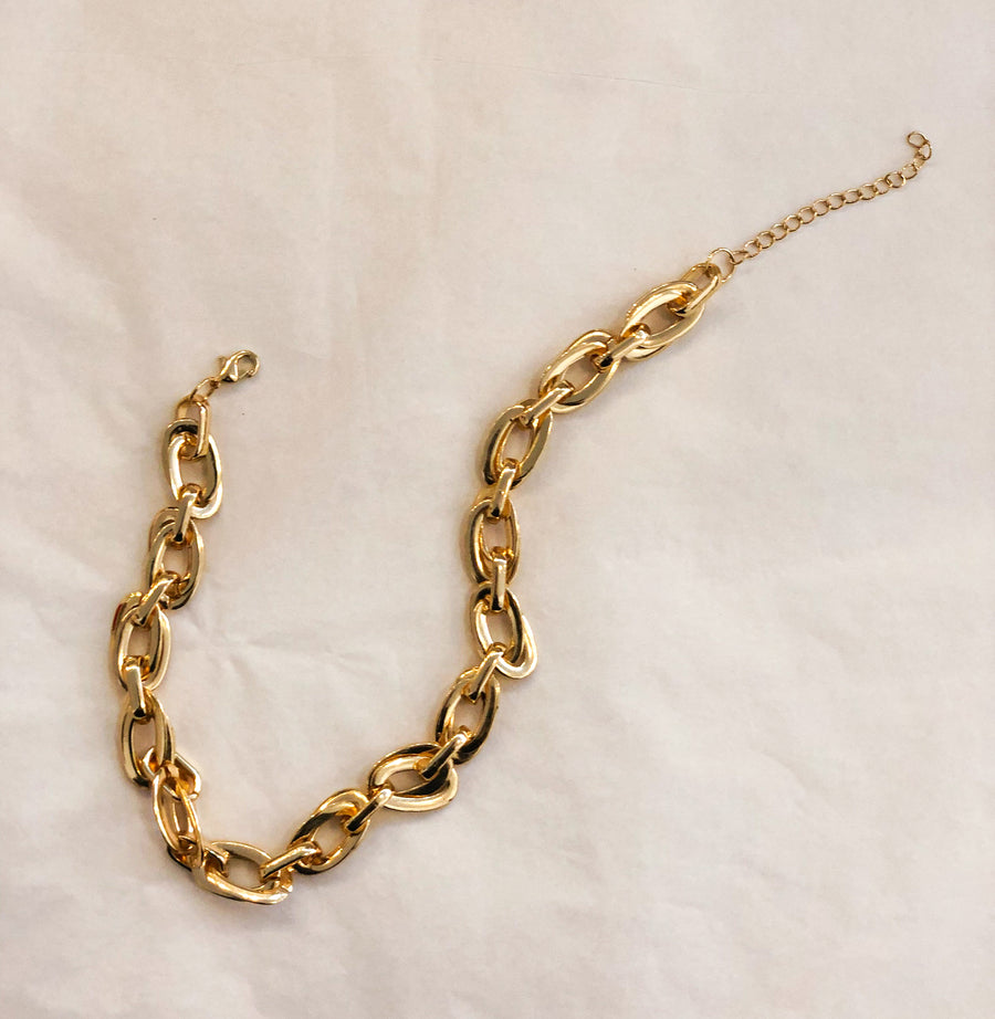 Vintage Chunky Chain Necklace