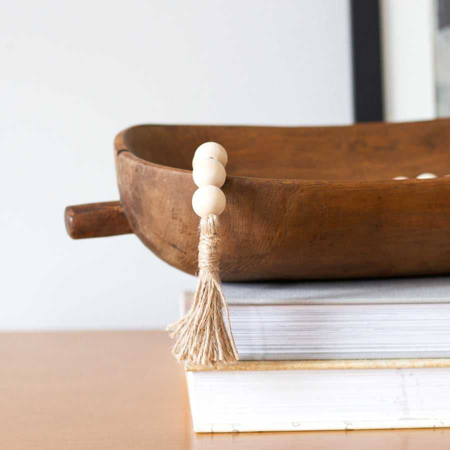 Wood Handled Bowl