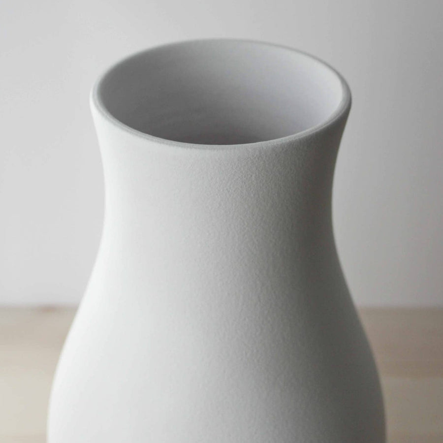 Earthenware Classic Hourglass Vase