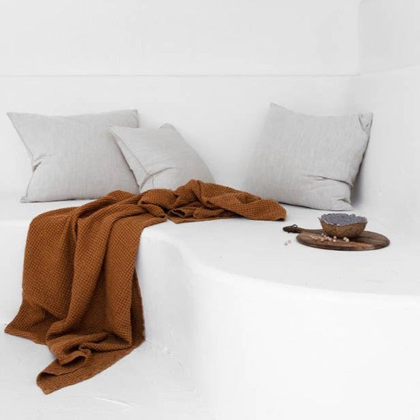 Waffle Throw (Colors Available)