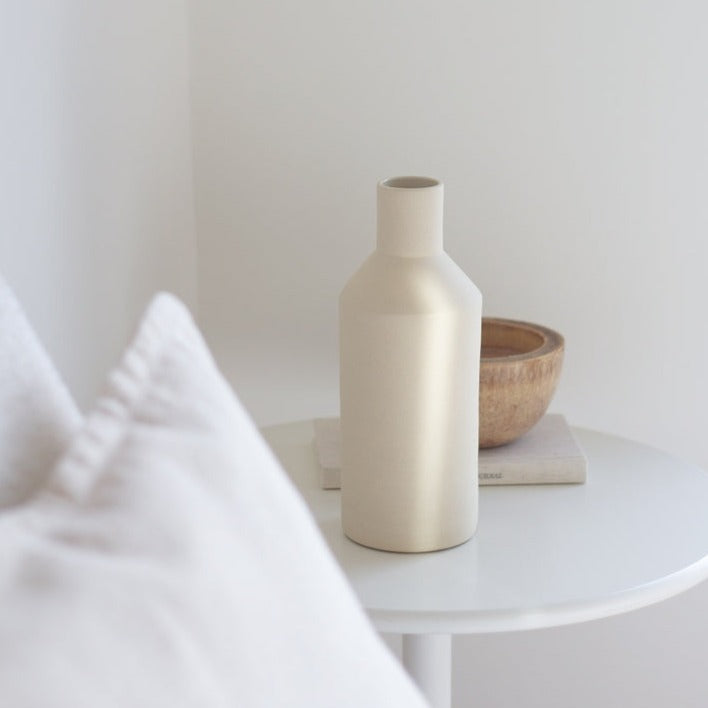 Earthenware Milk Vase (Sizes Available)