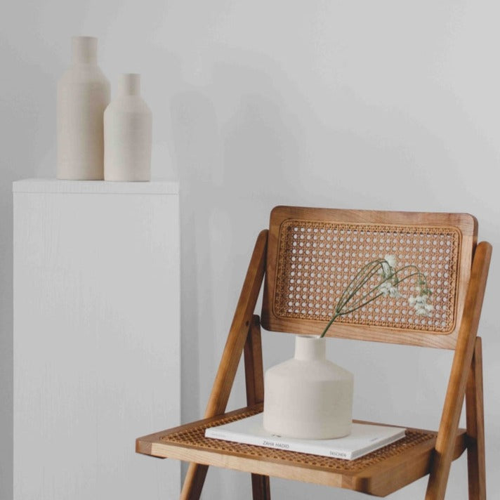 Earthenware Milk Vase (Sizes Available)